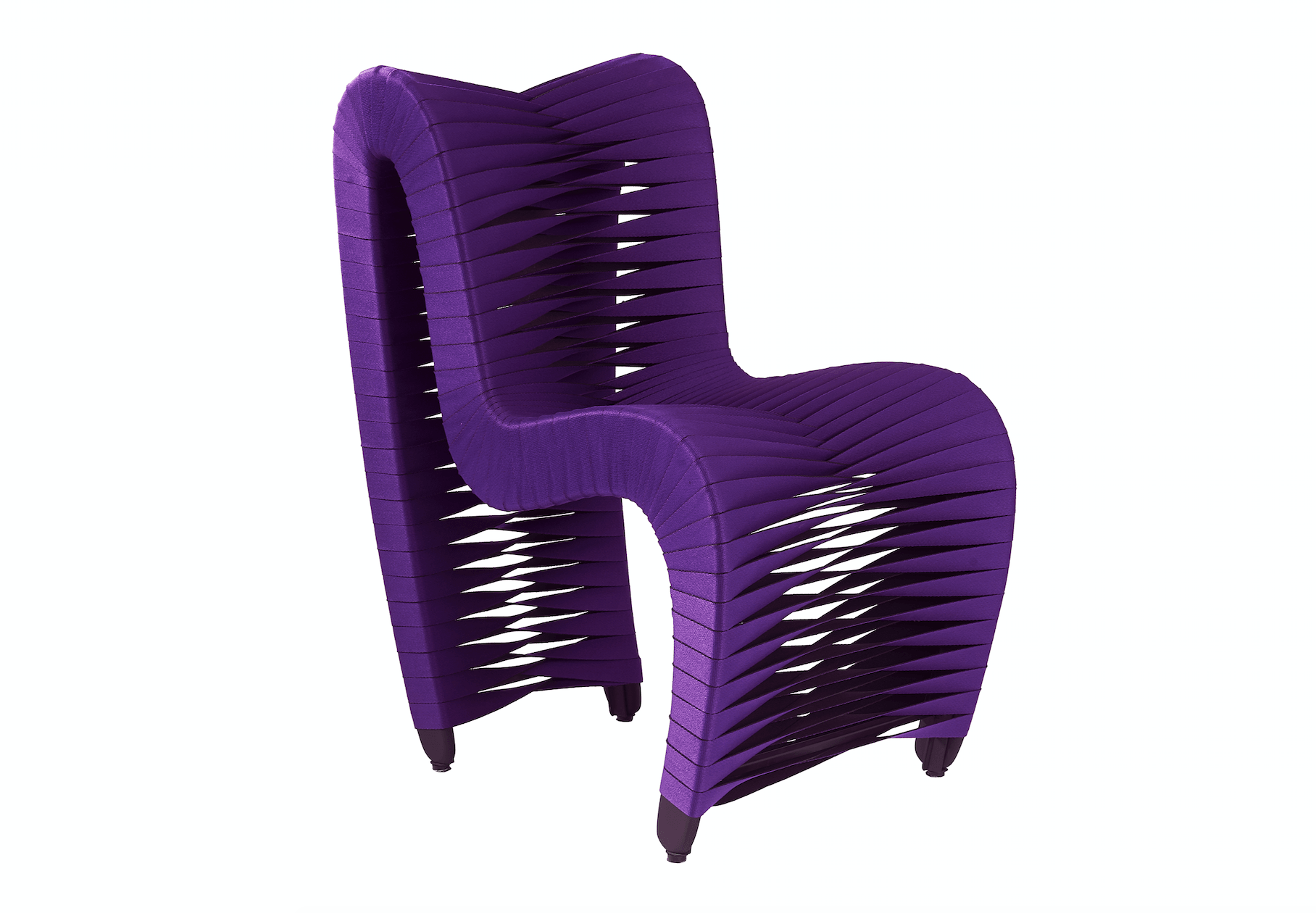 Seat Belt Dining Chair High Back - Euro Living Furniture