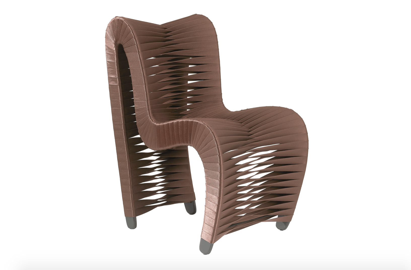 Seat Belt Dining Chair High Back - Euro Living Furniture