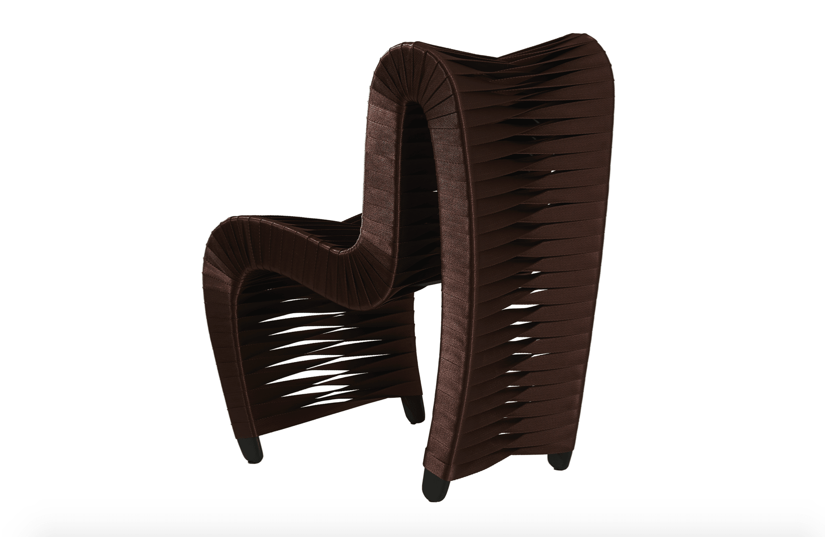 Seat Belt Dining Chair High Back - Euro Living Furniture