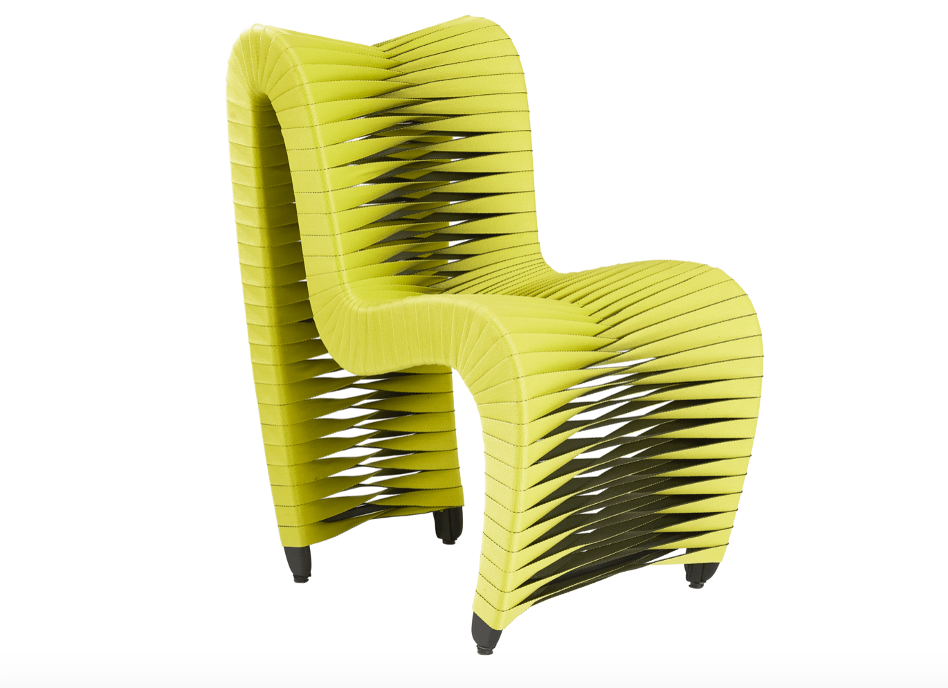 Seat Belt Dining Chair High Back - Euro Living Furniture