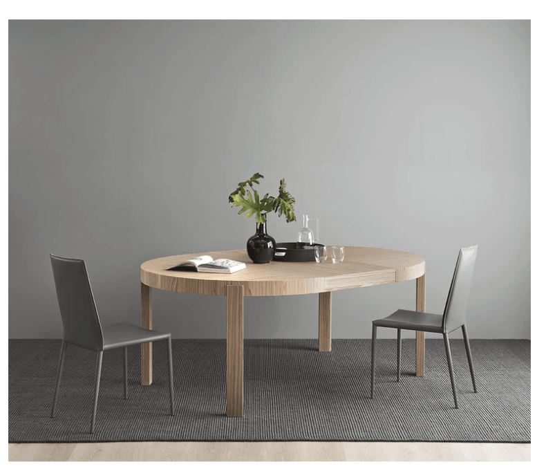 Boheme Leather Chair in Grey - Euro Living Furniture