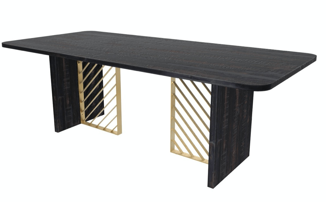 WASILY DINING TABLE - Euro Living Furniture