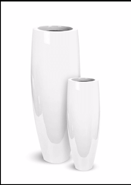 Lux Bullet Modern outdoor planter - Euro Living Furniture