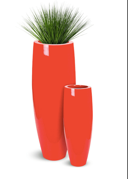 Lux Bullet Modern outdoor planter - Euro Living Furniture