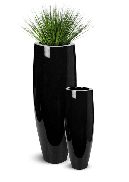 Lux Bullet Modern outdoor planter - Euro Living Furniture
