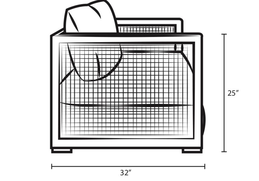 Bermuda Outdoor sofa - Euro Living Furniture
