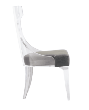 Tahila Acrylic Dining Chair by Benhardt - Euro Living Furniture