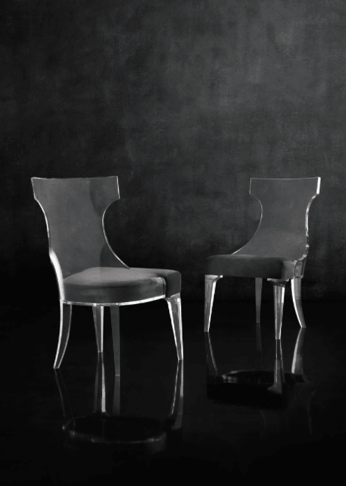 Tahila Acrylic Dining Chair by Benhardt - Euro Living Furniture