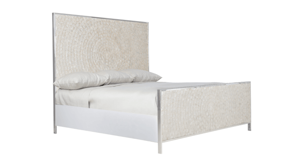 Helios Capiz Shell King Bed - Euro Living Furniture