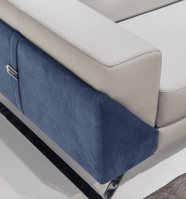 Edith Sectional (LAF Bumper) - Euro Living Furniture