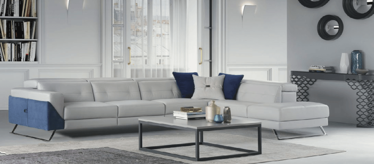 Edith Sectional (LAF Bumper) - Euro Living Furniture