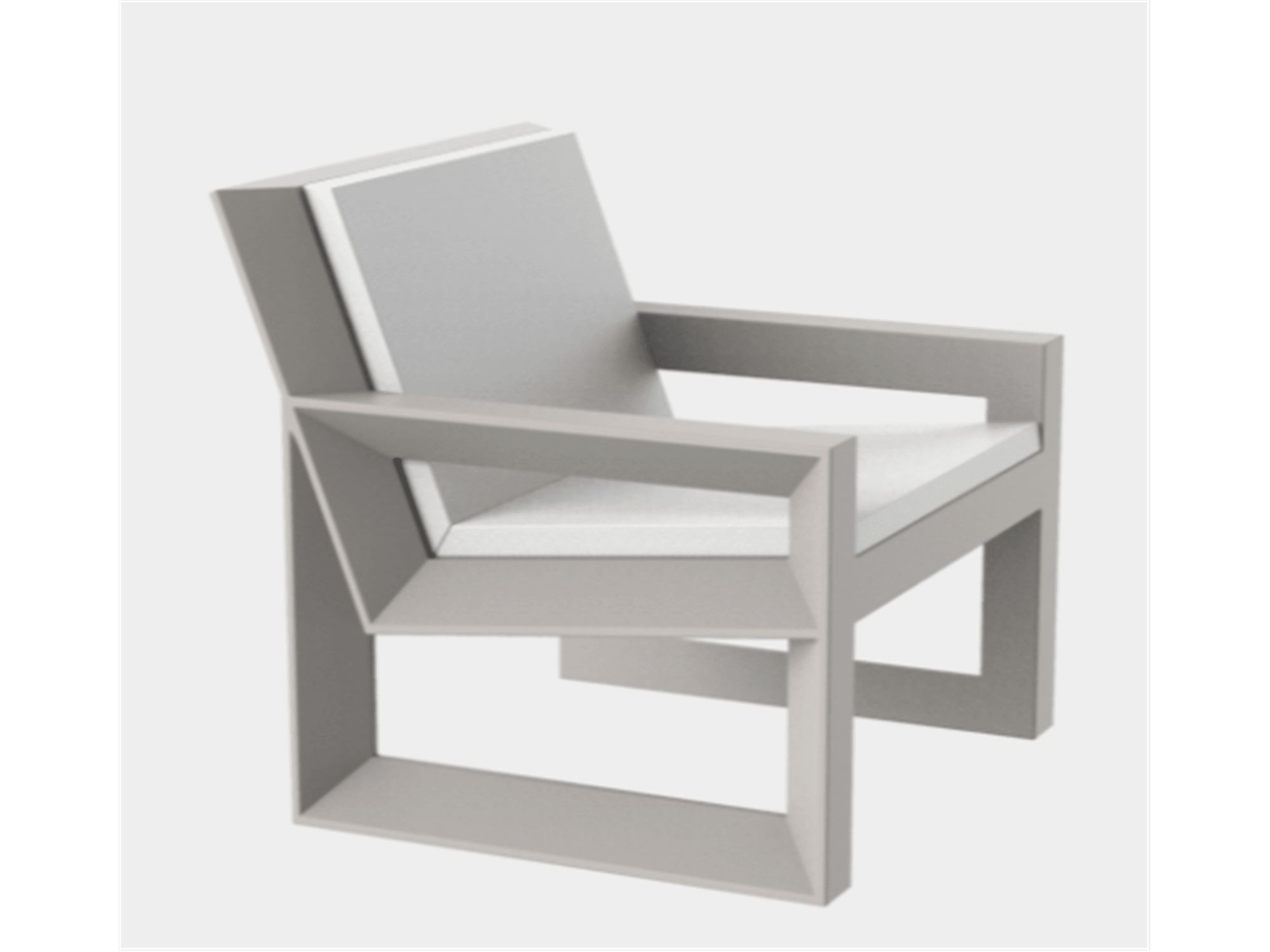 Frame Lounge Chair By Vondom - Euro Living Furniture