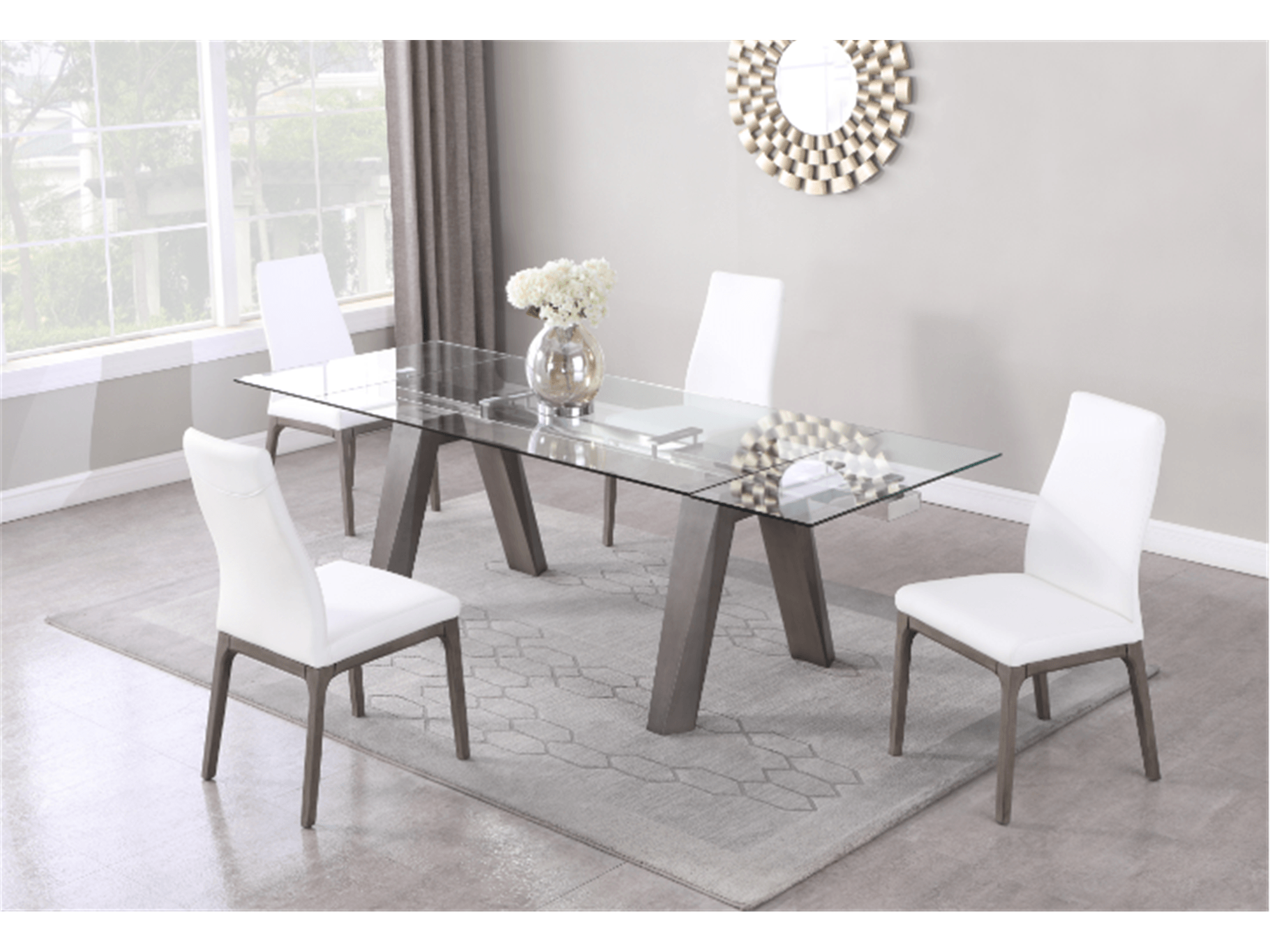 Rosa Dining Chairs - Euro Living Furniture