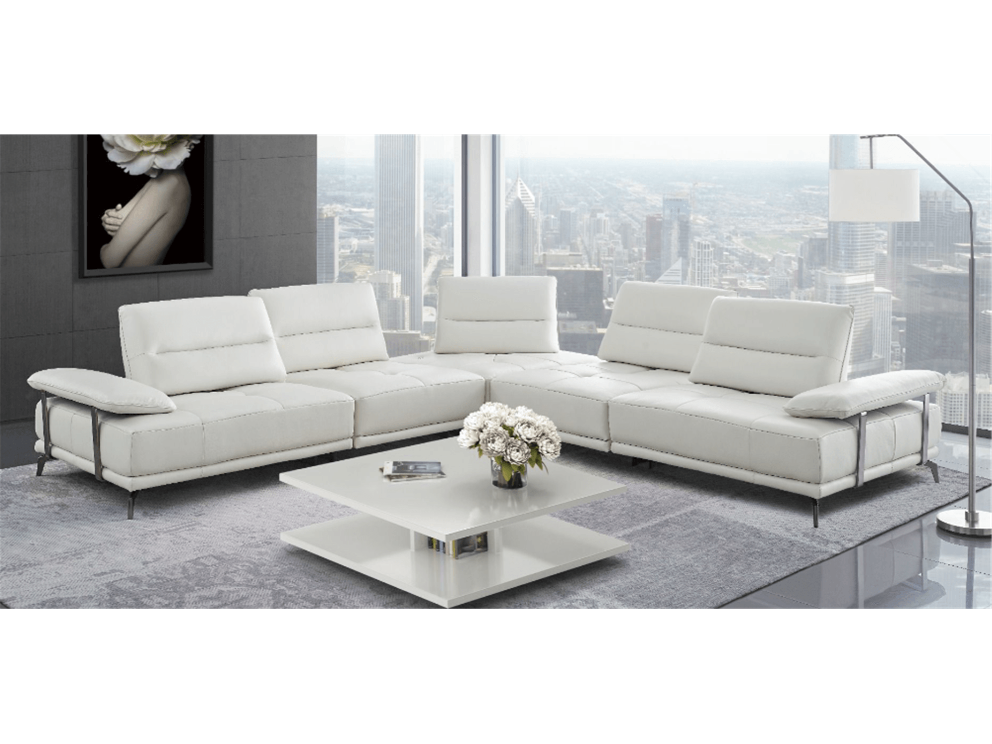 Estella Sectional Sofa - Euro Living Furniture