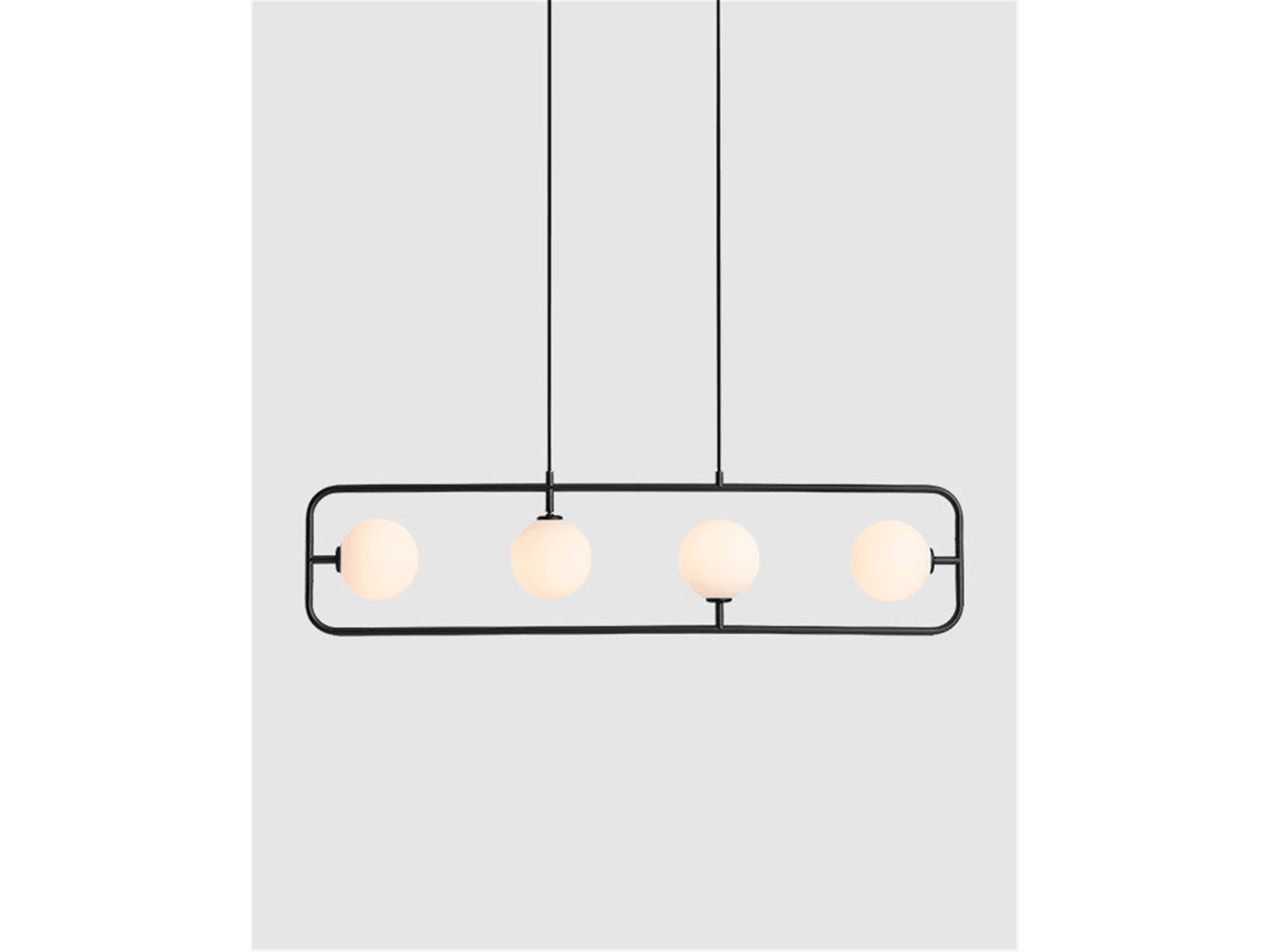 Circle Linear Pendant - Euro Living Furniture