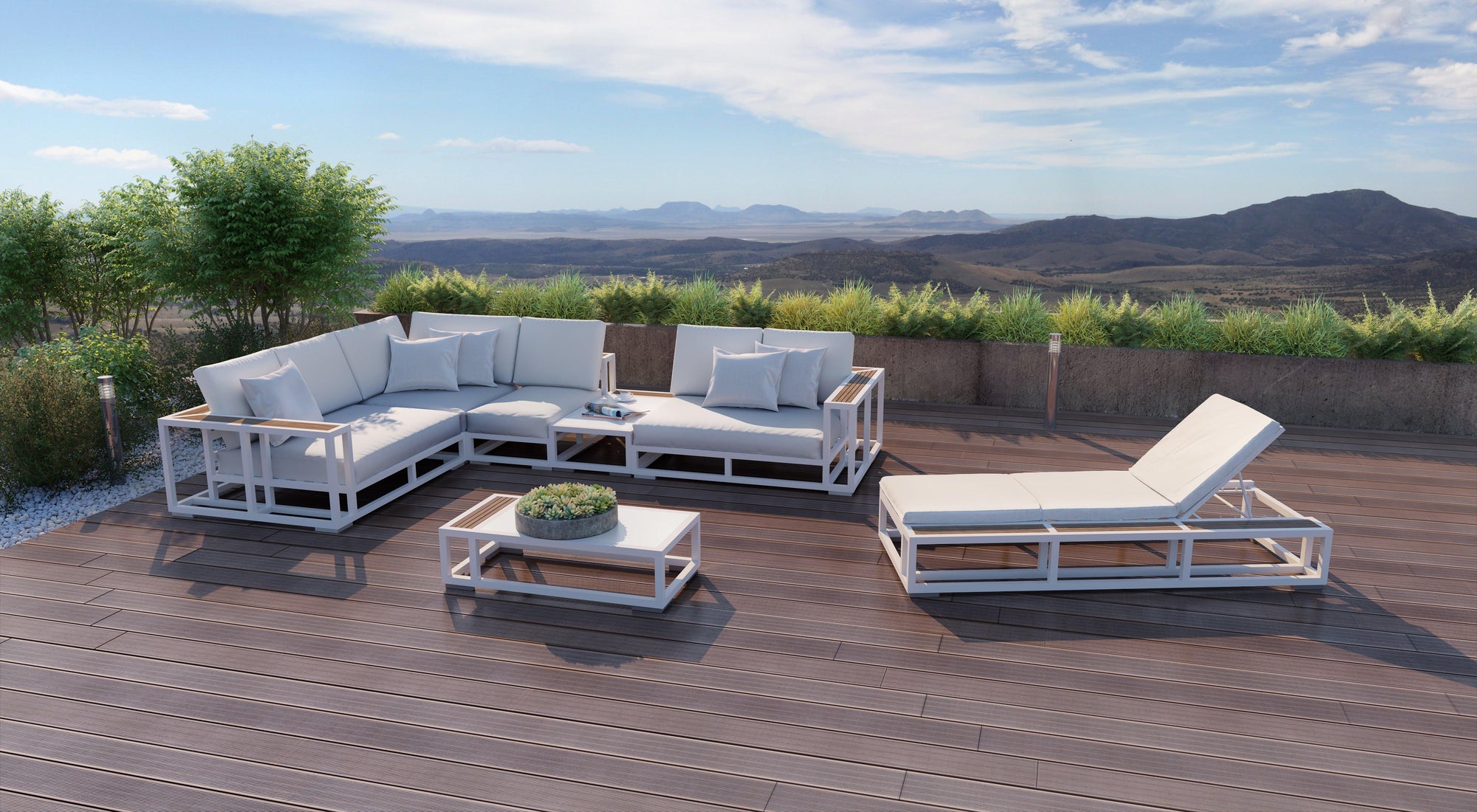 Delice Coffee Table - Euro Living Furniture