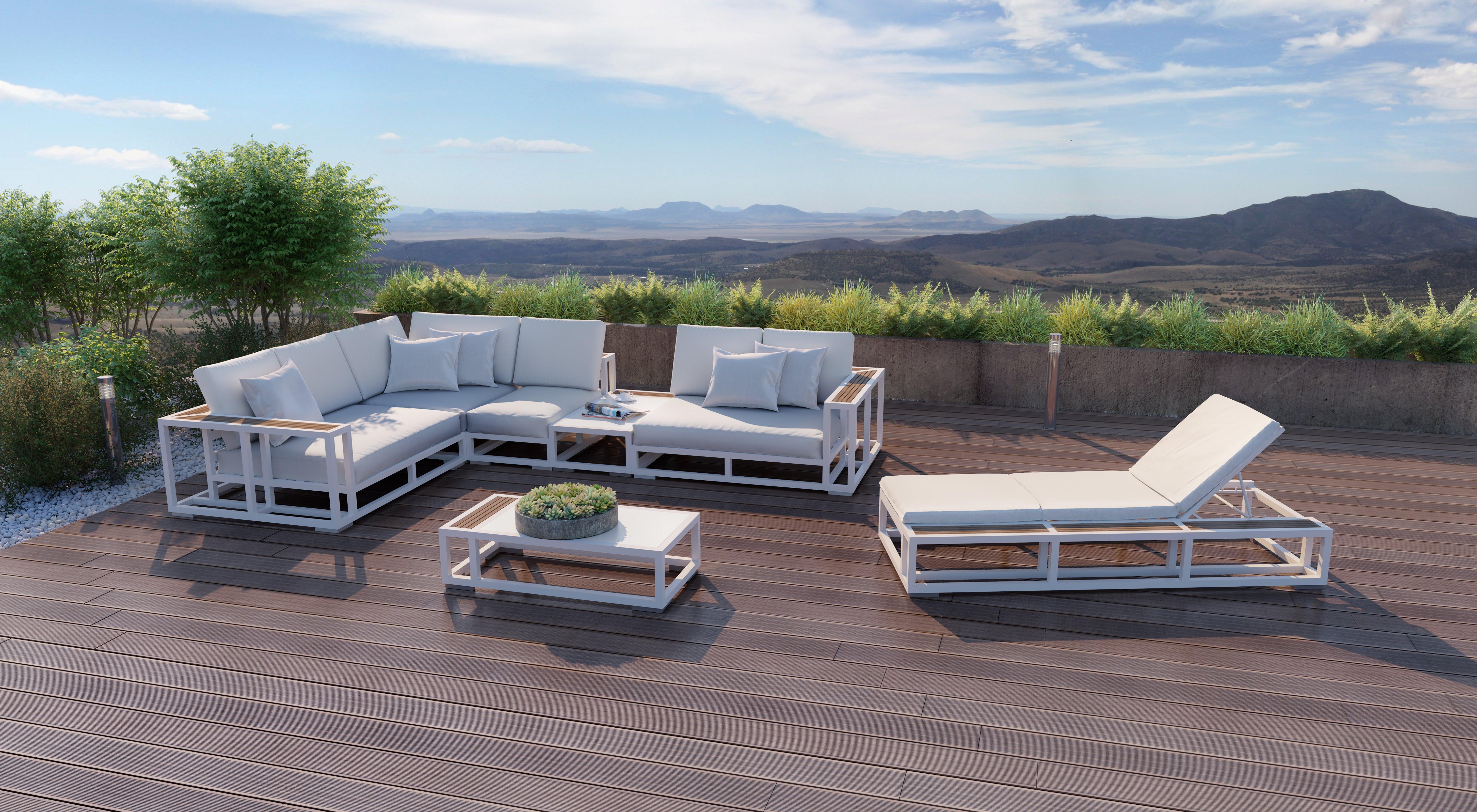 Delice Chaise Lounge - Euro Living Furniture