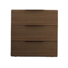 Spazio 3 Drawer Nightstand - Euro Living Furniture