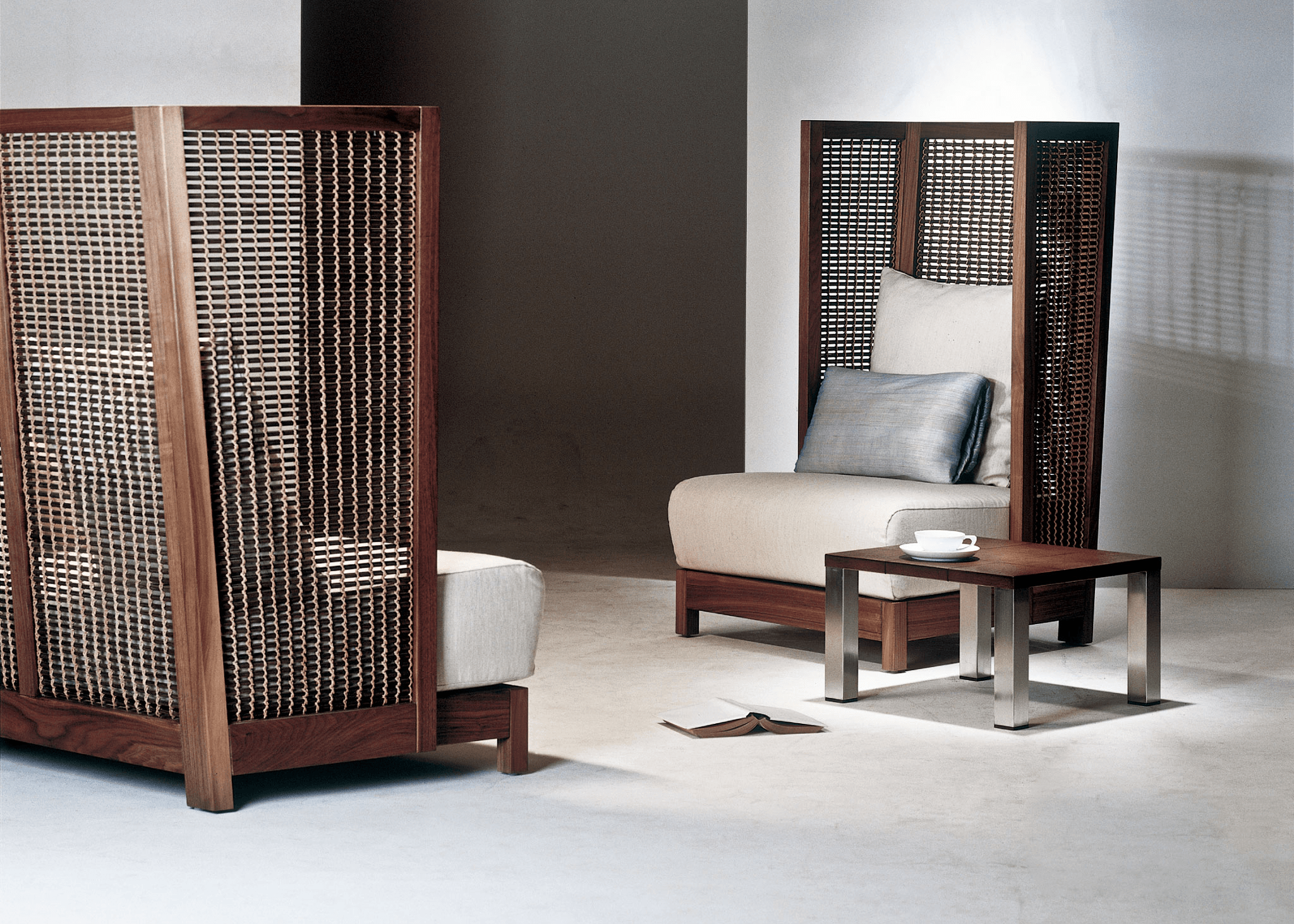 SUZY WONG EASY ARMCHAIR HIGH BACK - Euro Living Furniture