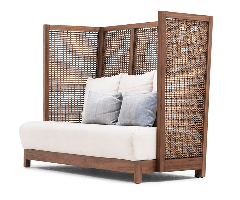 SUZY WONG LOVESEAT HIGH BACK - Euro Living Furniture