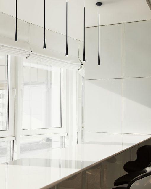 Tapered Pendants Black - Euro Living Furniture