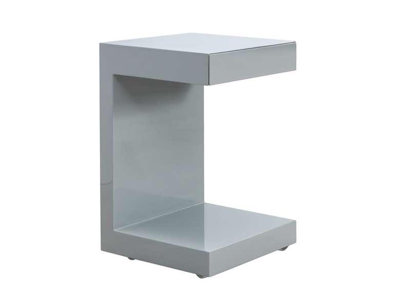 Linda Grey Nightstand - Euro Living Furniture