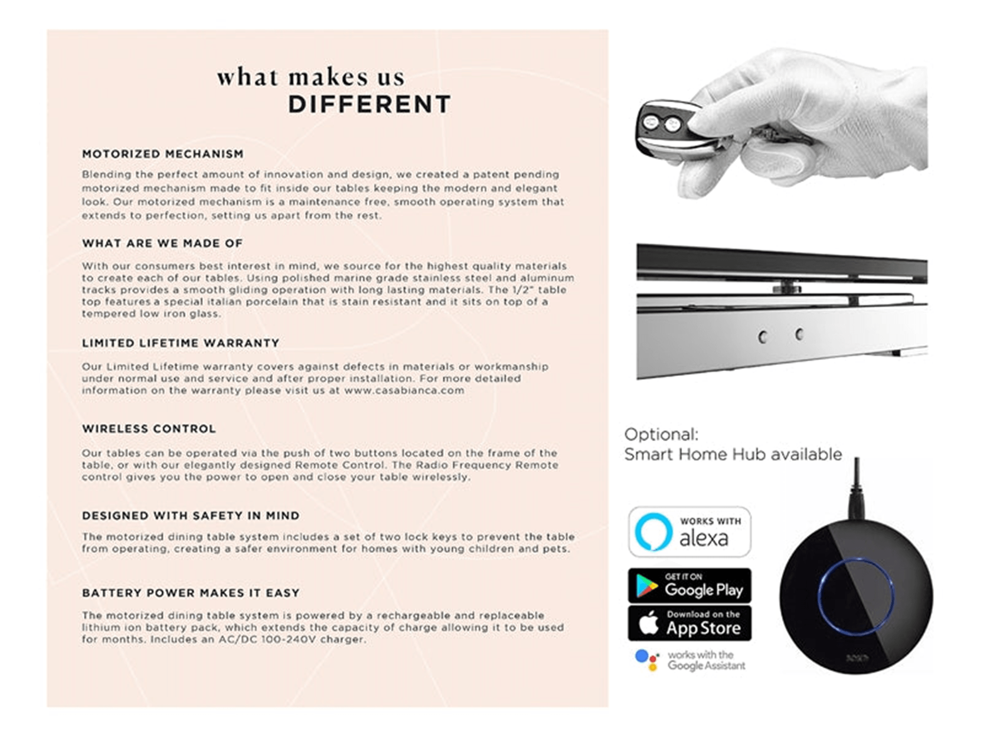 Igor White Glass Top (Extendable) - Euro Living Furniture