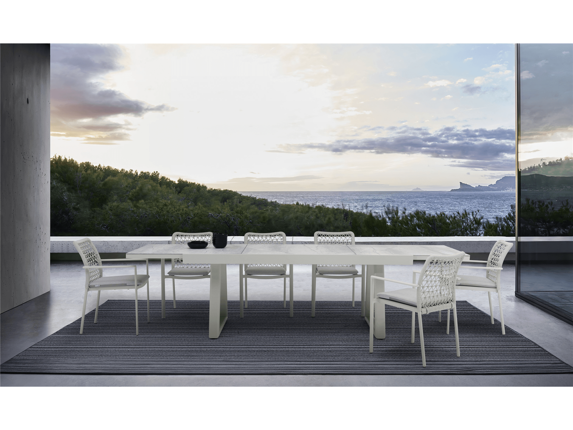 Eliot Extension Dining Table - Euro Living Furniture