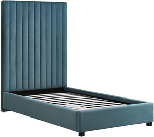 Astana Sea Blue Bed in Twin - Euro Living Furniture