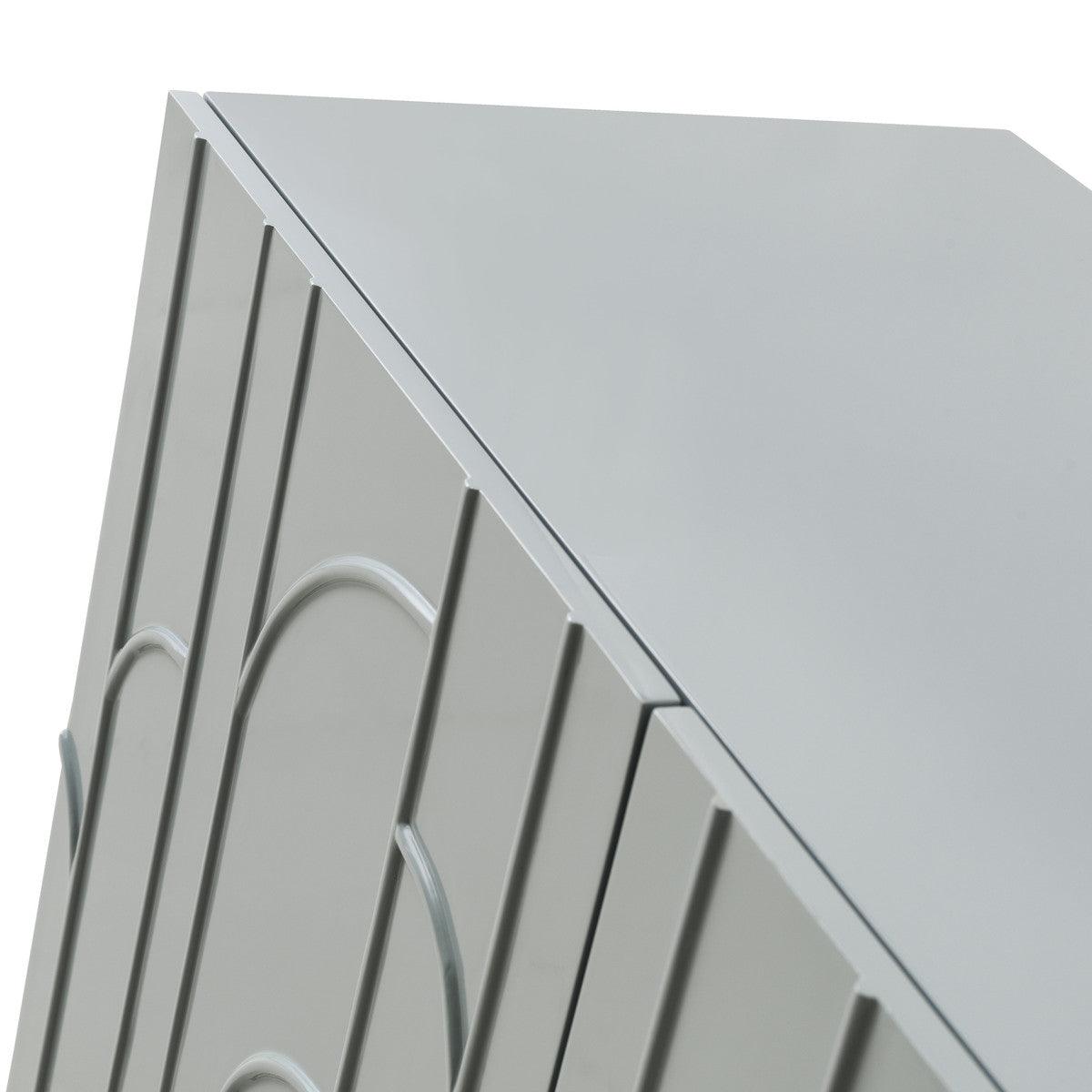 Demi Grey Lacquer Buffet - Euro Living Furniture