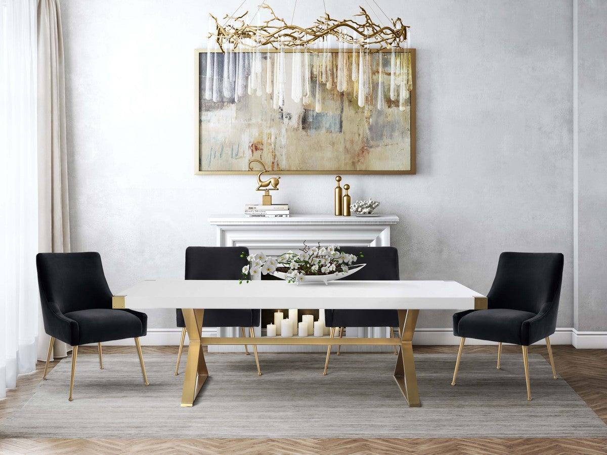 Boston Velvet Chair - Euro Living Furniture