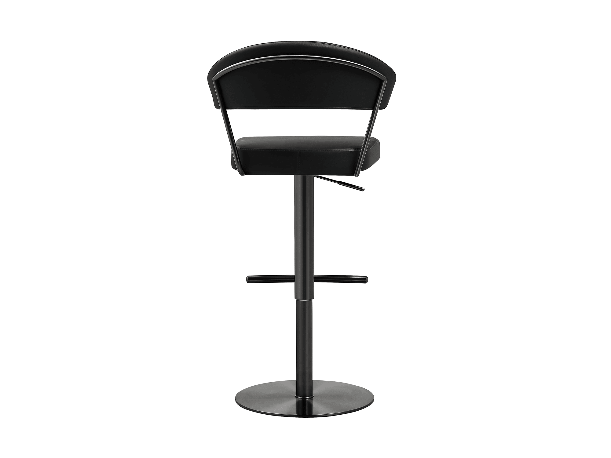 Loreto Black Stool - Euro Living Furniture