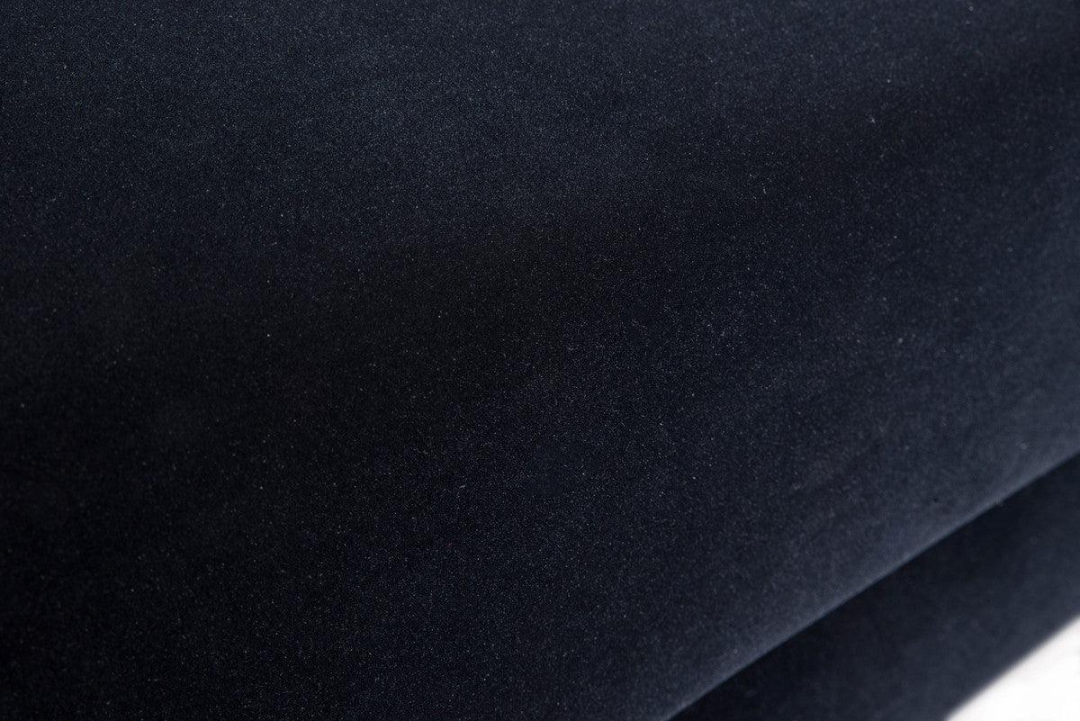 Misha Black Velvet Sofa - Euro Living Furniture