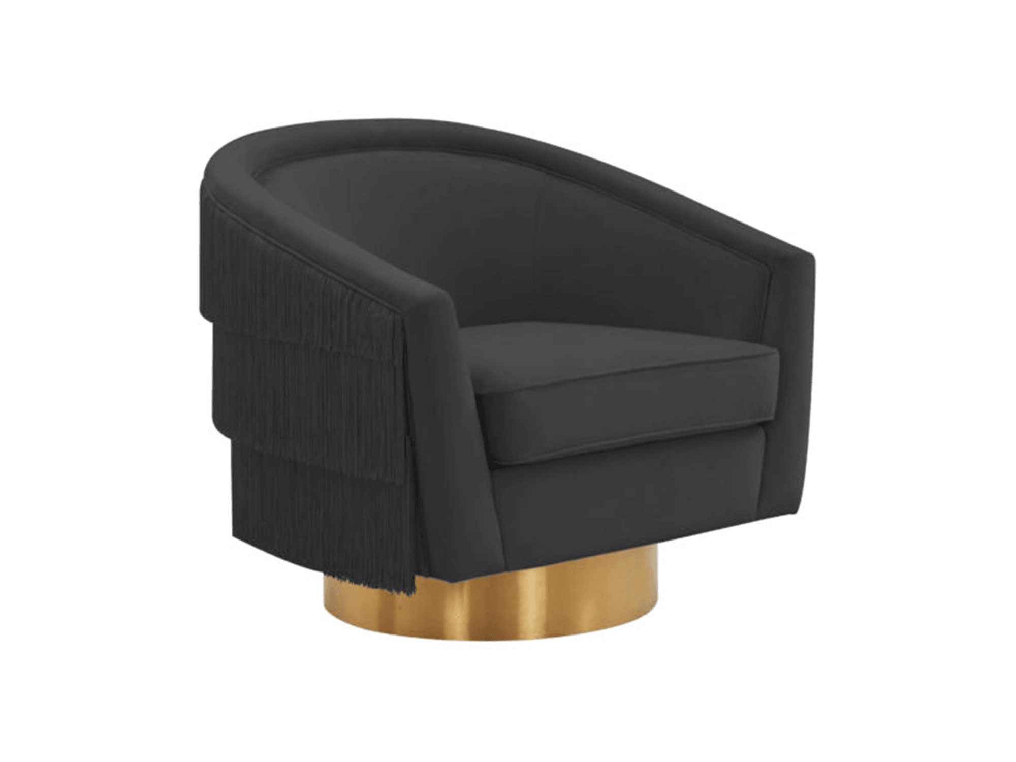 Flapero Velvet Accent Chair - Euro Living Furniture