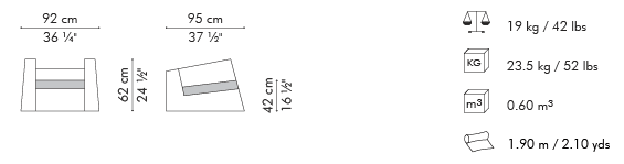 Tilt  Easy Armchair - Euro Living Furniture