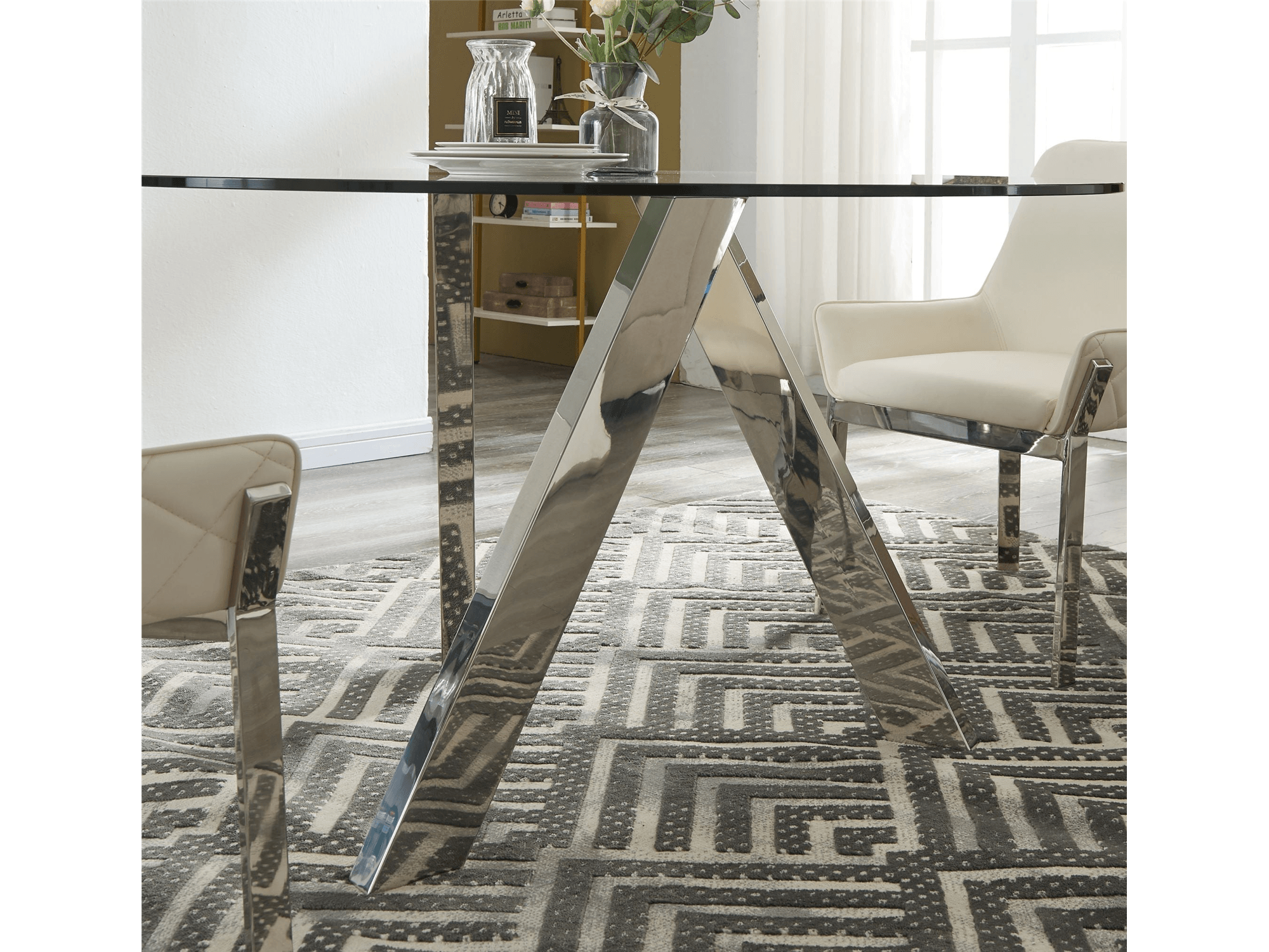 Ping Round Table - Euro Living Furniture