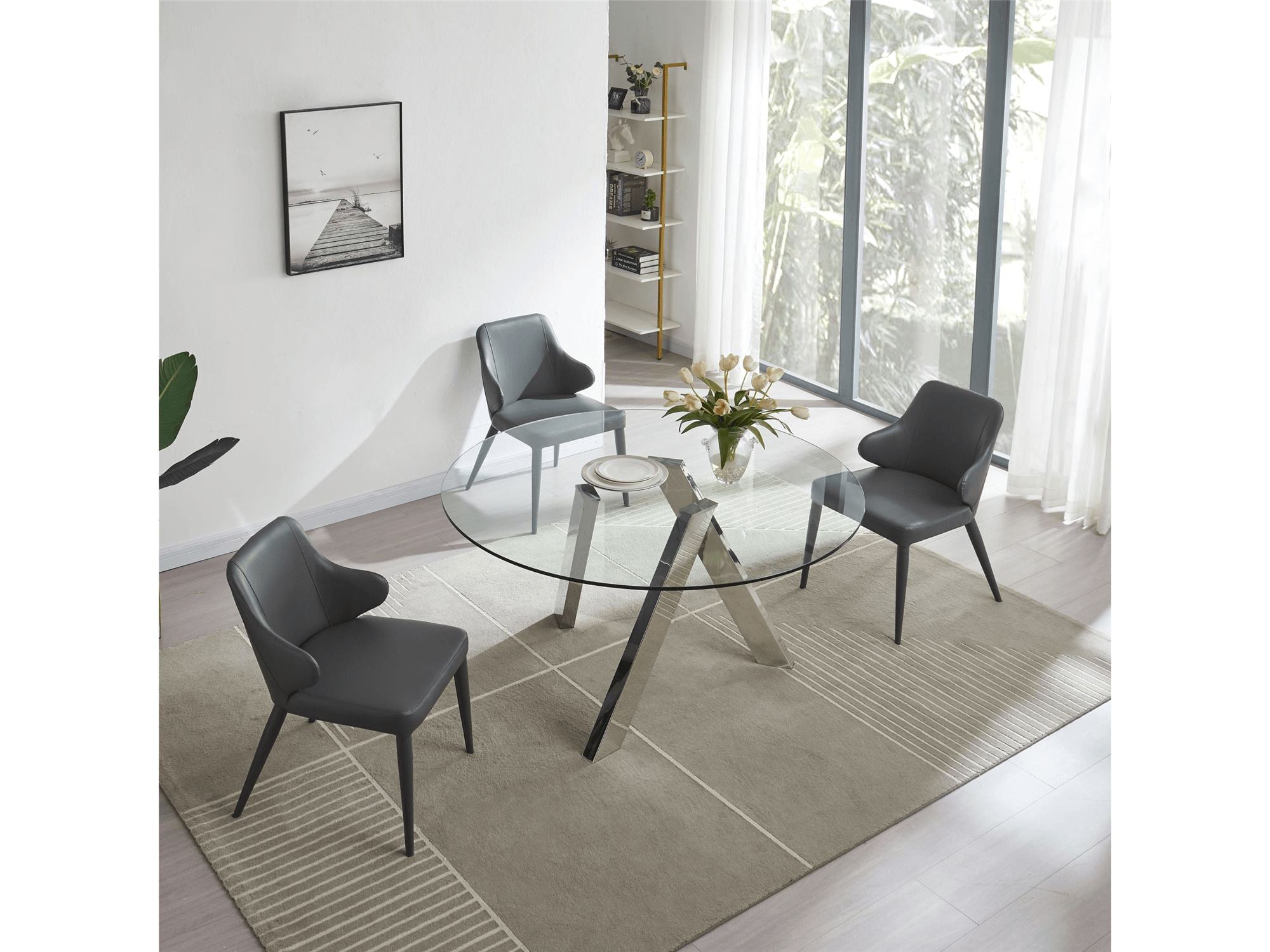 Ping Round Table - Euro Living Furniture