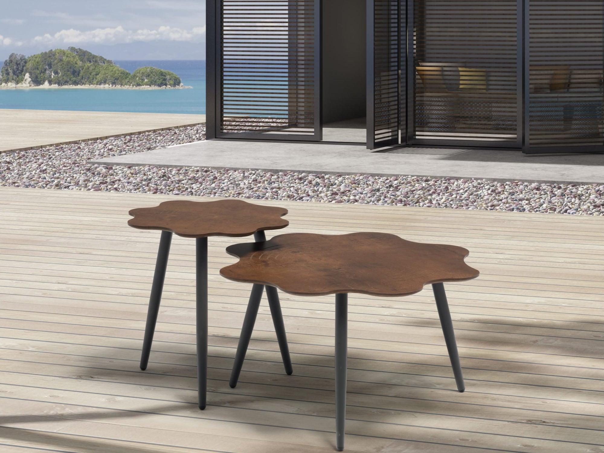 Flora Side Table - Euro Living Furniture