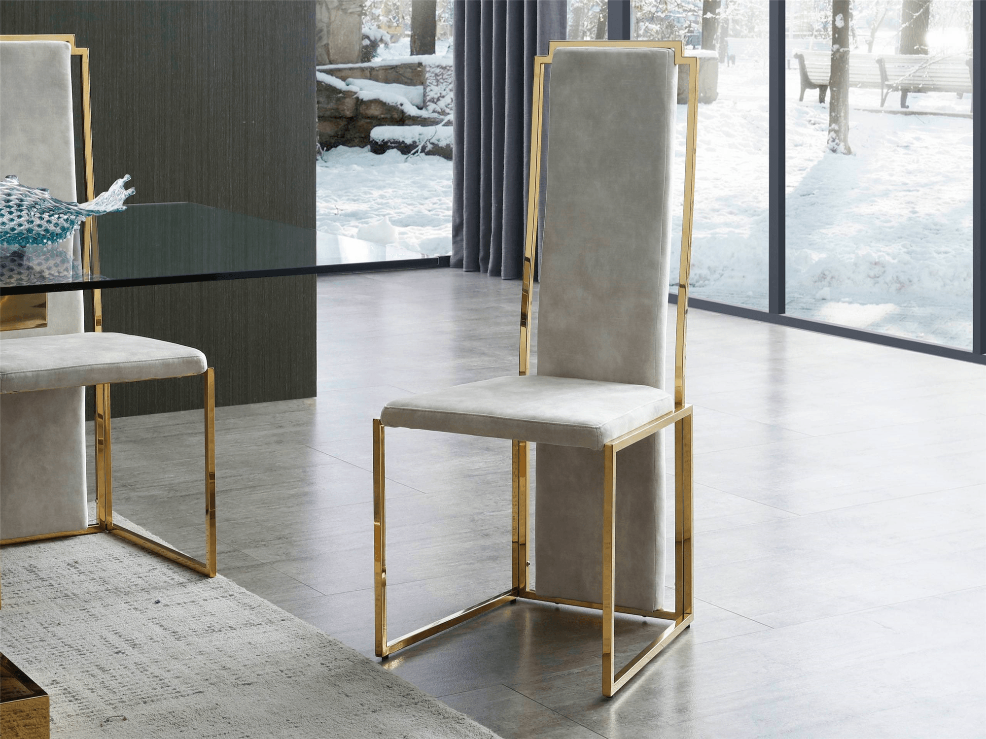 Cantrell Dining Chair - Euro Living Furniture