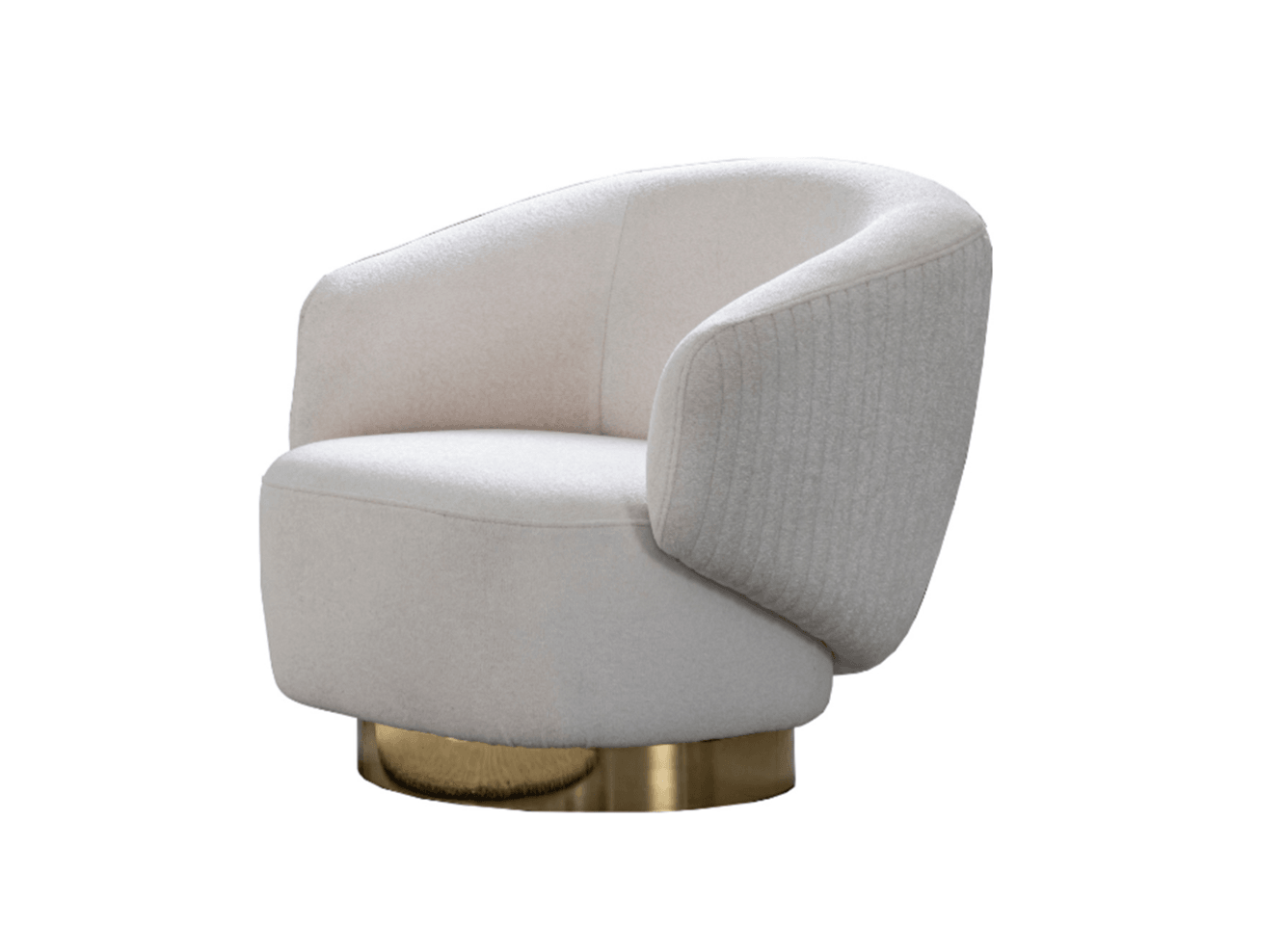 Erzin Swivel Accent Chair - Euro Living Furniture