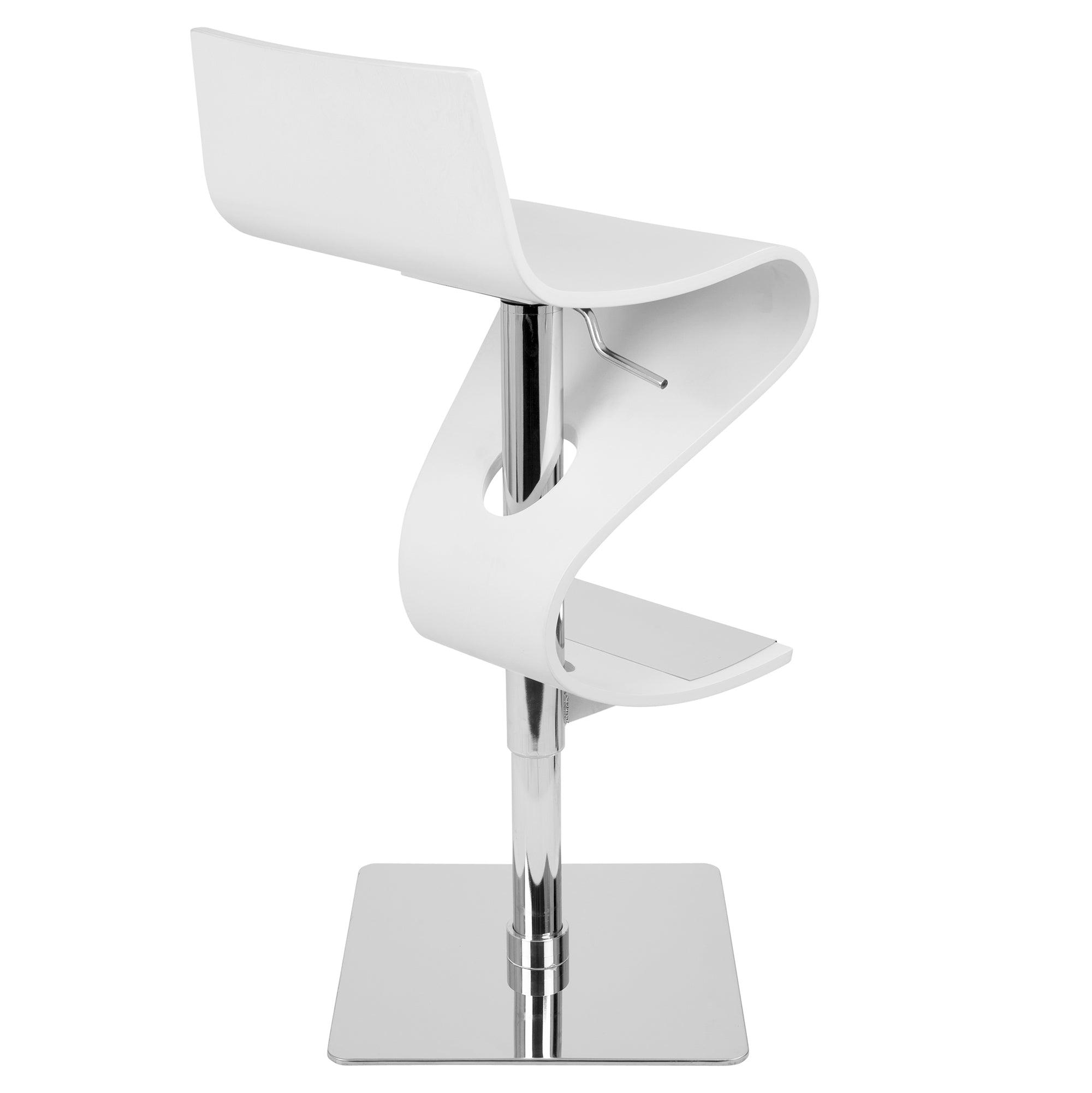Vita Barstool - White - Euro Living Furniture
