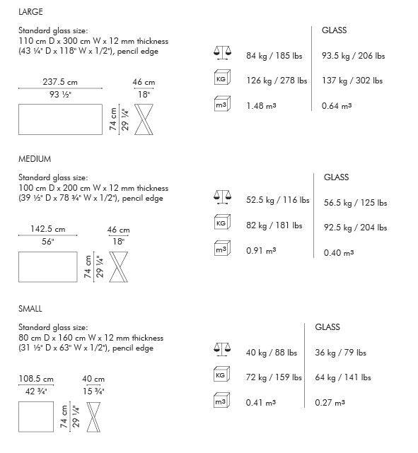 WAVE DINING TABLE - Euro Living Furniture