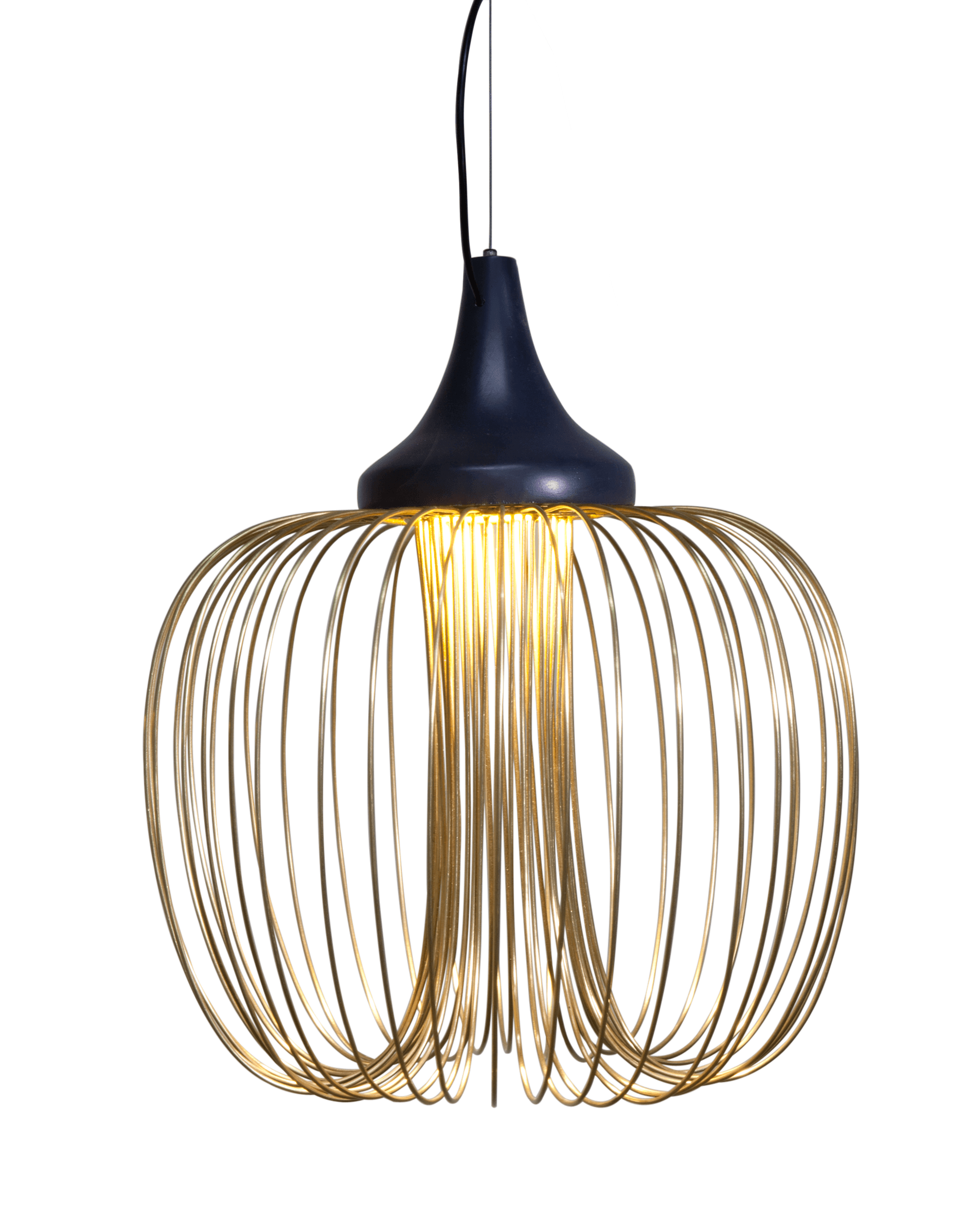 WHISK HANGING LAMP, MEDIUM - Euro Living Furniture