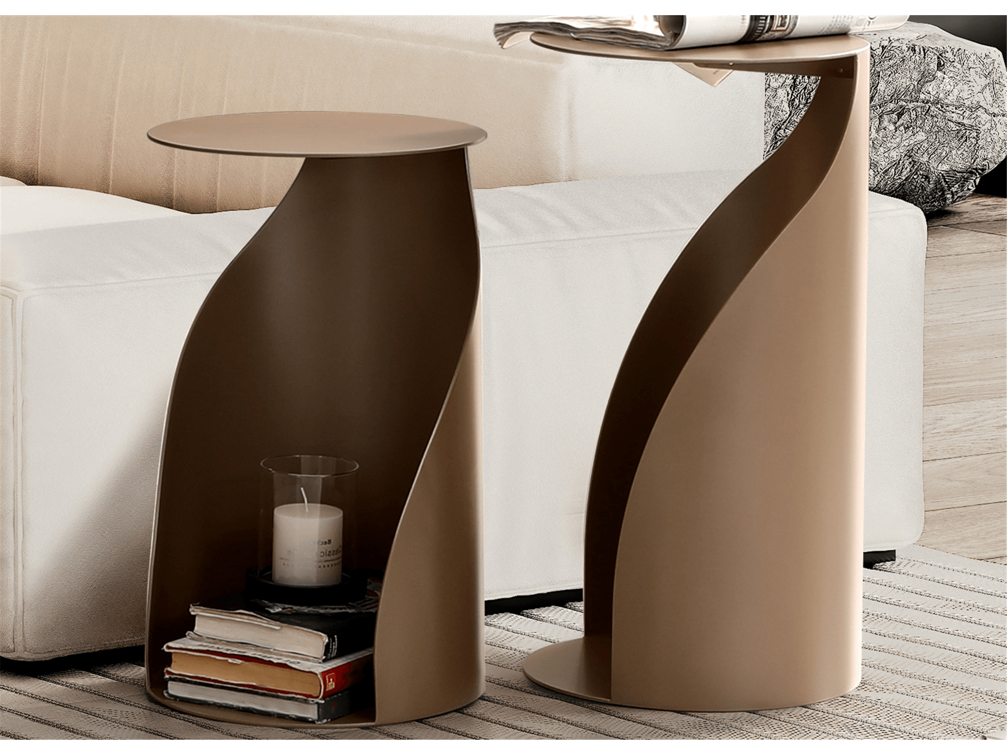 Wrenley Side Table - Euro Living Furniture