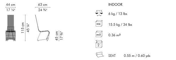YODA SIDE CHAIR - Euro Living Furniture