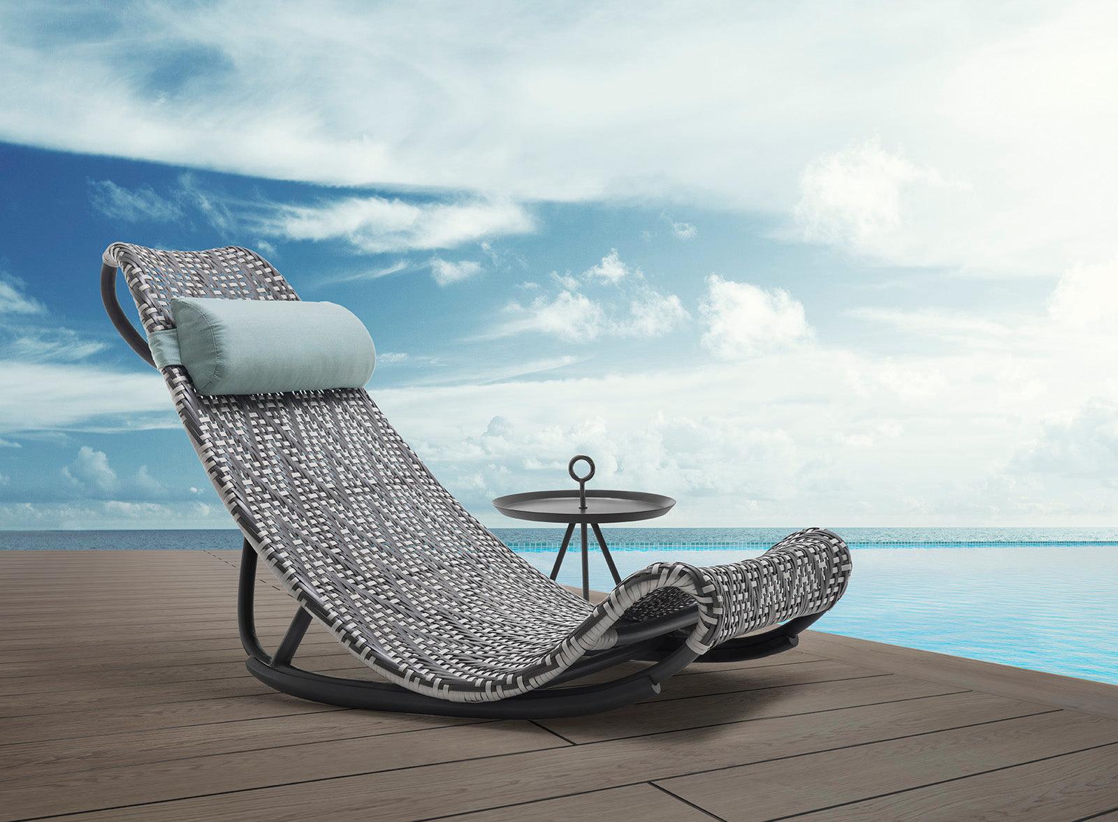 ZOEY CHAISE LOUNGE - Euro Living Furniture