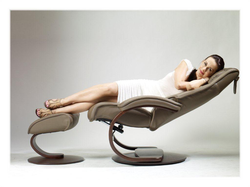 Admiral C Leather Reclining Chair in Safari - Euro Living Furniture