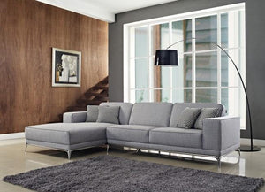 Agnes Fabric Sectional - Euro Living Furniture