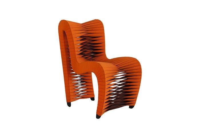 Seat Belt Dining Chair High Back - Euro Living Furniture