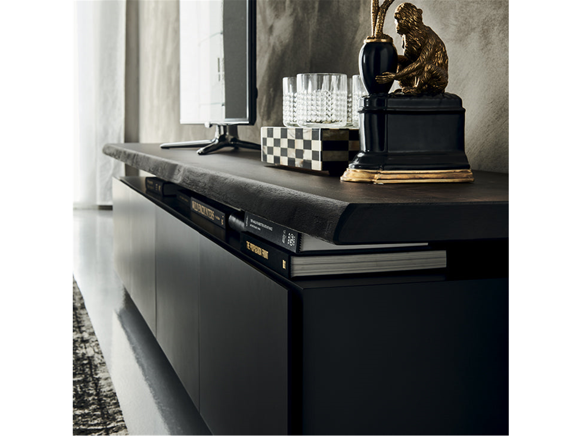 Seneca Tv Stand - Euro Living Furniture